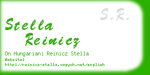 stella reinicz business card